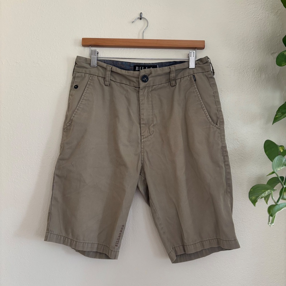 Vintage Billabong men's tan shorts size 31